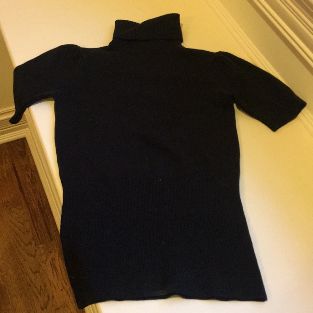 Black sweater turtleneck